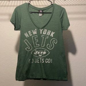 New York Jets V-Neck Tshirt